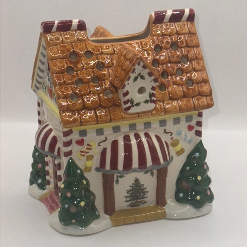 Spode collectible Sweet shop tea light holder